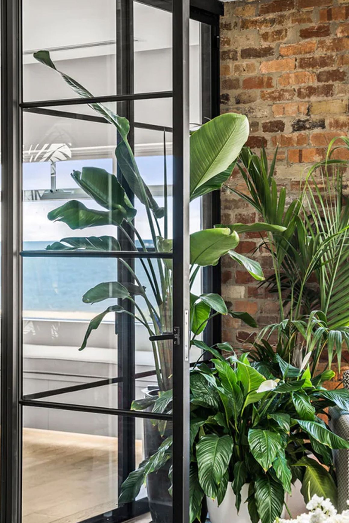 Steel Frame Glass Bifold Doors - Galvanised FPS50