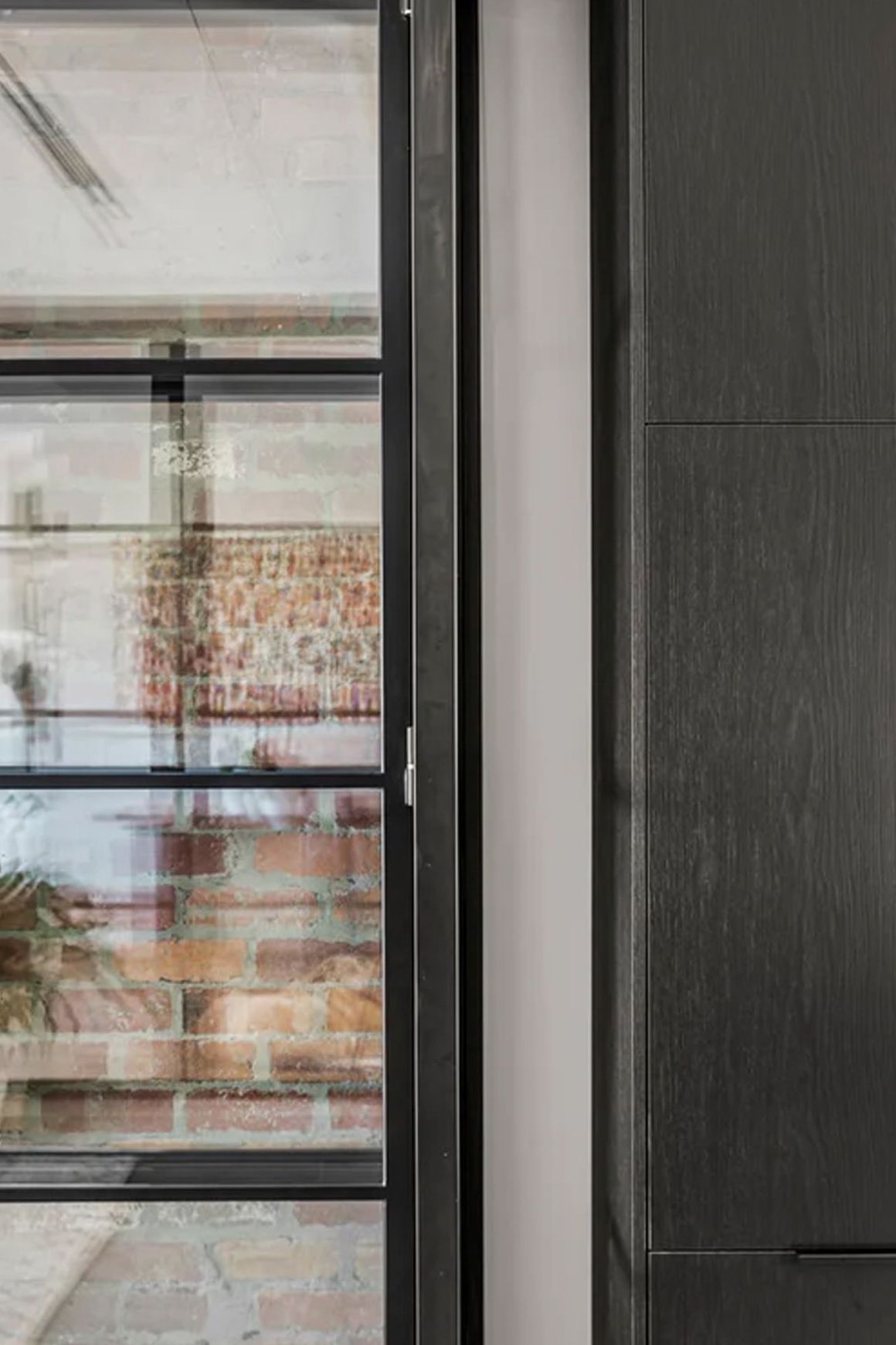 Steel Frame Glass Bifold Doors - Galvanised FPS50