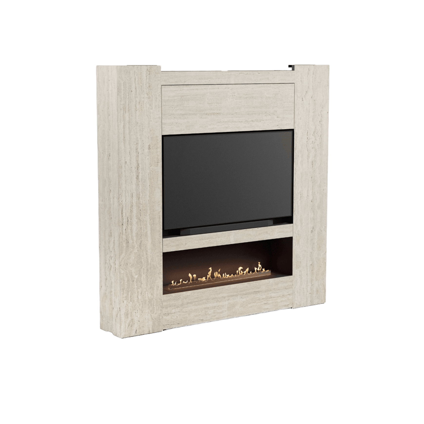Nex Media Wall Ethanol Fireplace