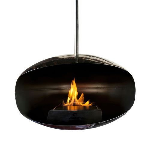 Cocoon Fires Aeris Fireplace Stainless Steel - Ethanol Fireplace