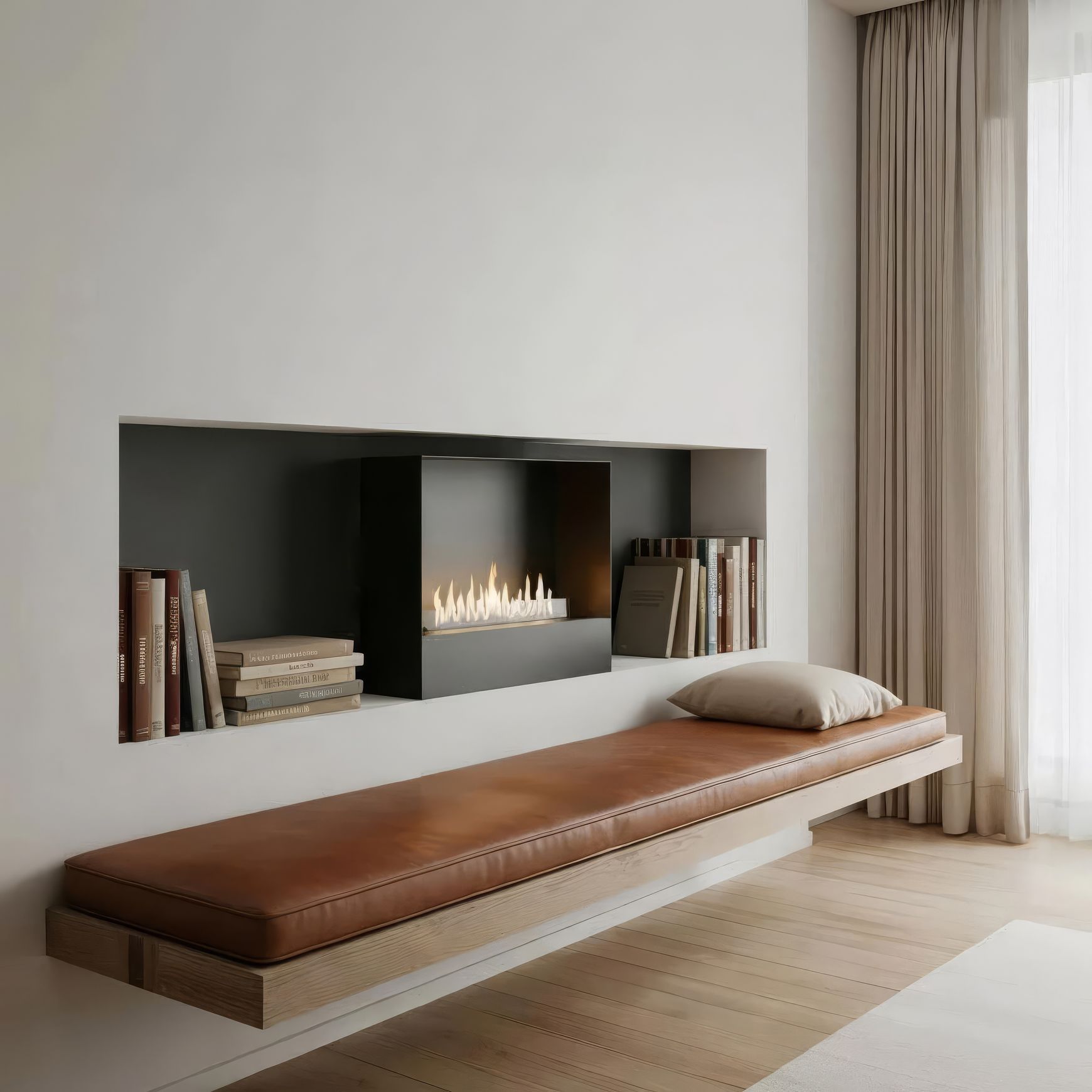 Decoflame Milan - Modular BEV Net Zero Fireplace 20.5hr