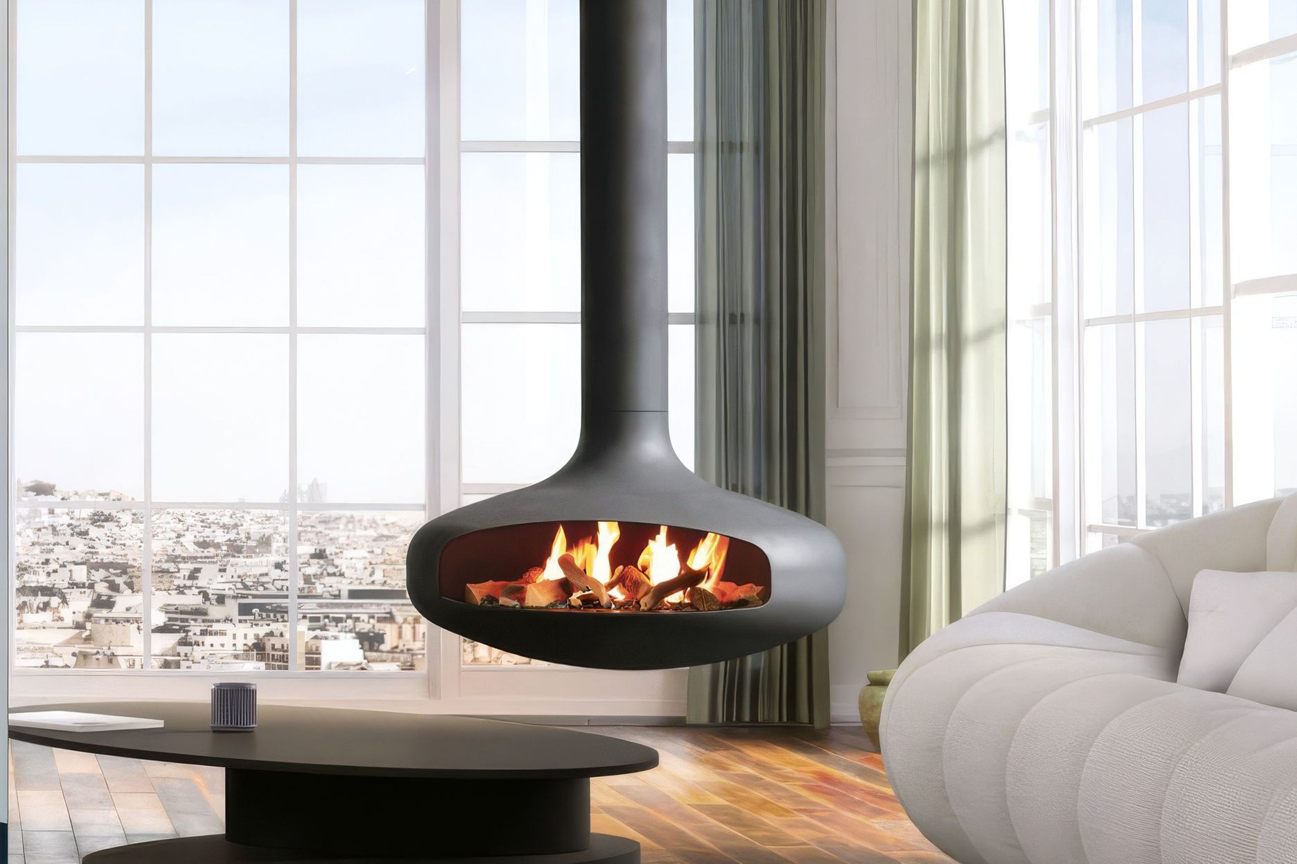 Domofocus Bioethanol Suspended Fireplace