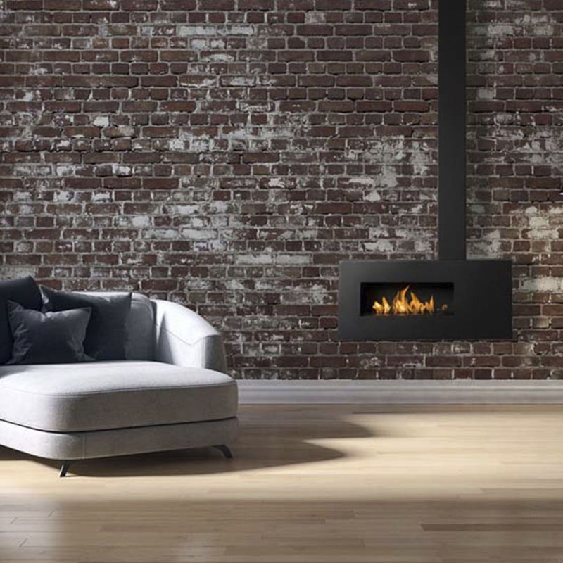 Aurora Elemental Suspended Fireplace