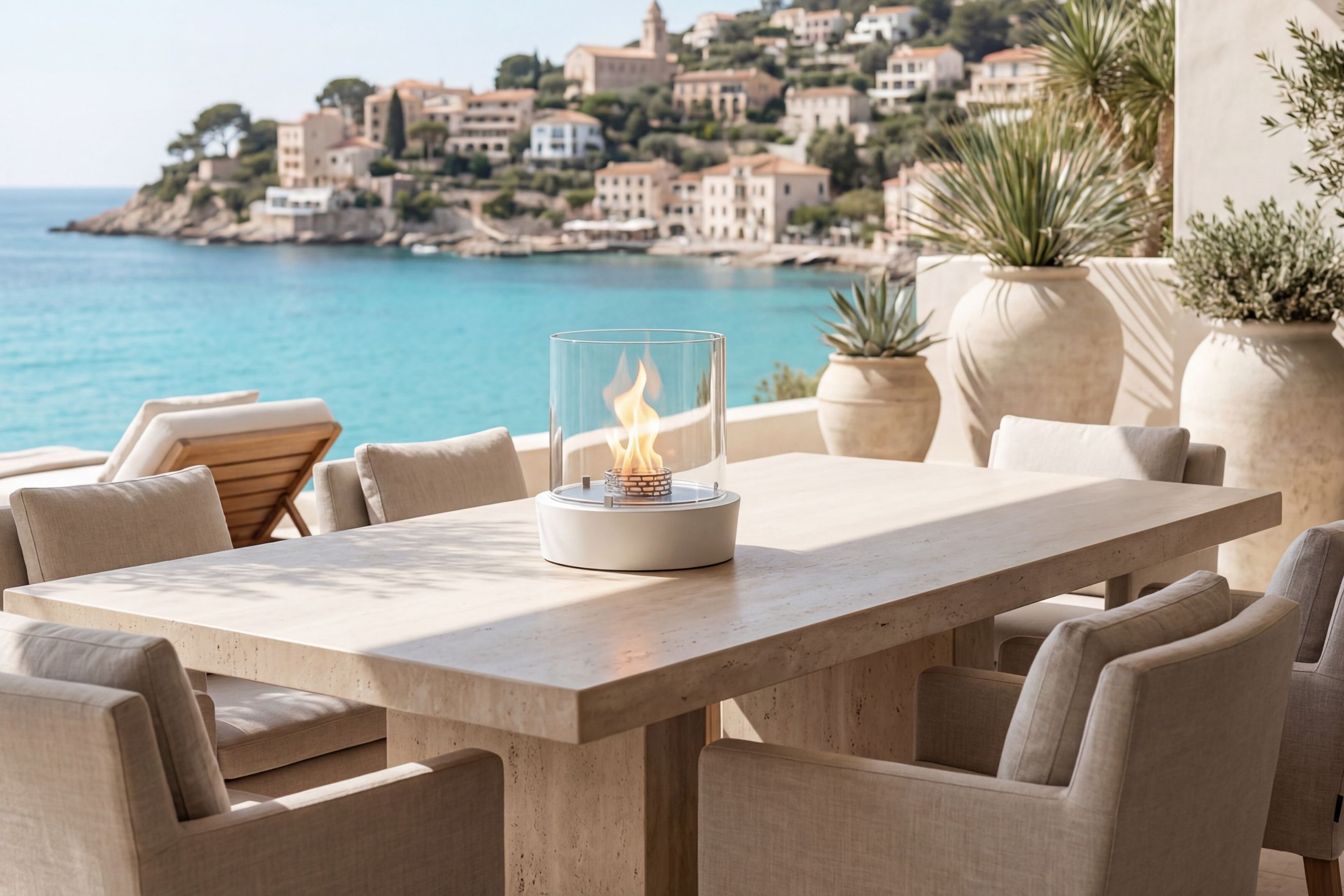 Decoflame Nice Net Zero Freestanding Fireplaces