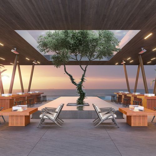 EcoSmart Gin 90 Chat Biofuel Fireplace