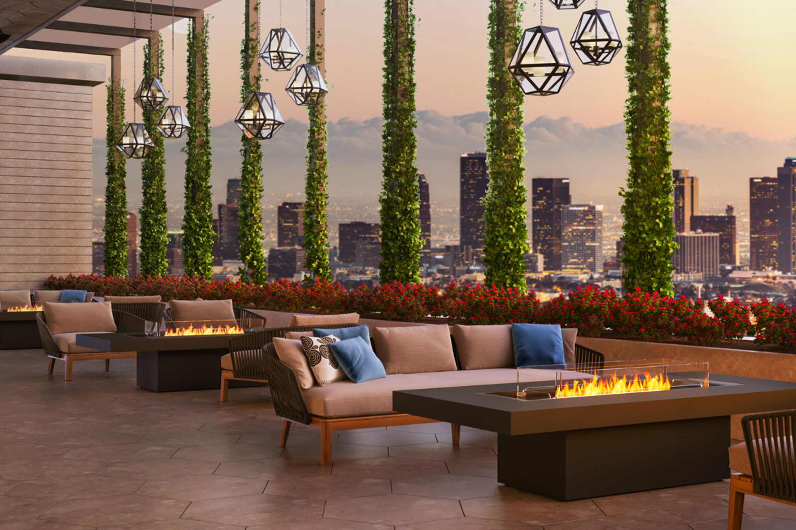 EcoSmart Gin 90 Chat Biofuel Fireplace