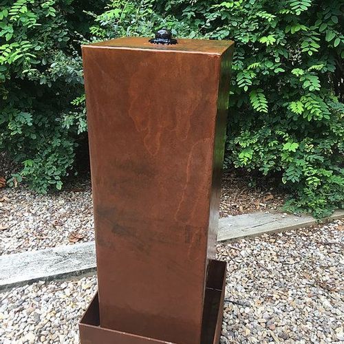 Eglinton Corten Garden Water Feature