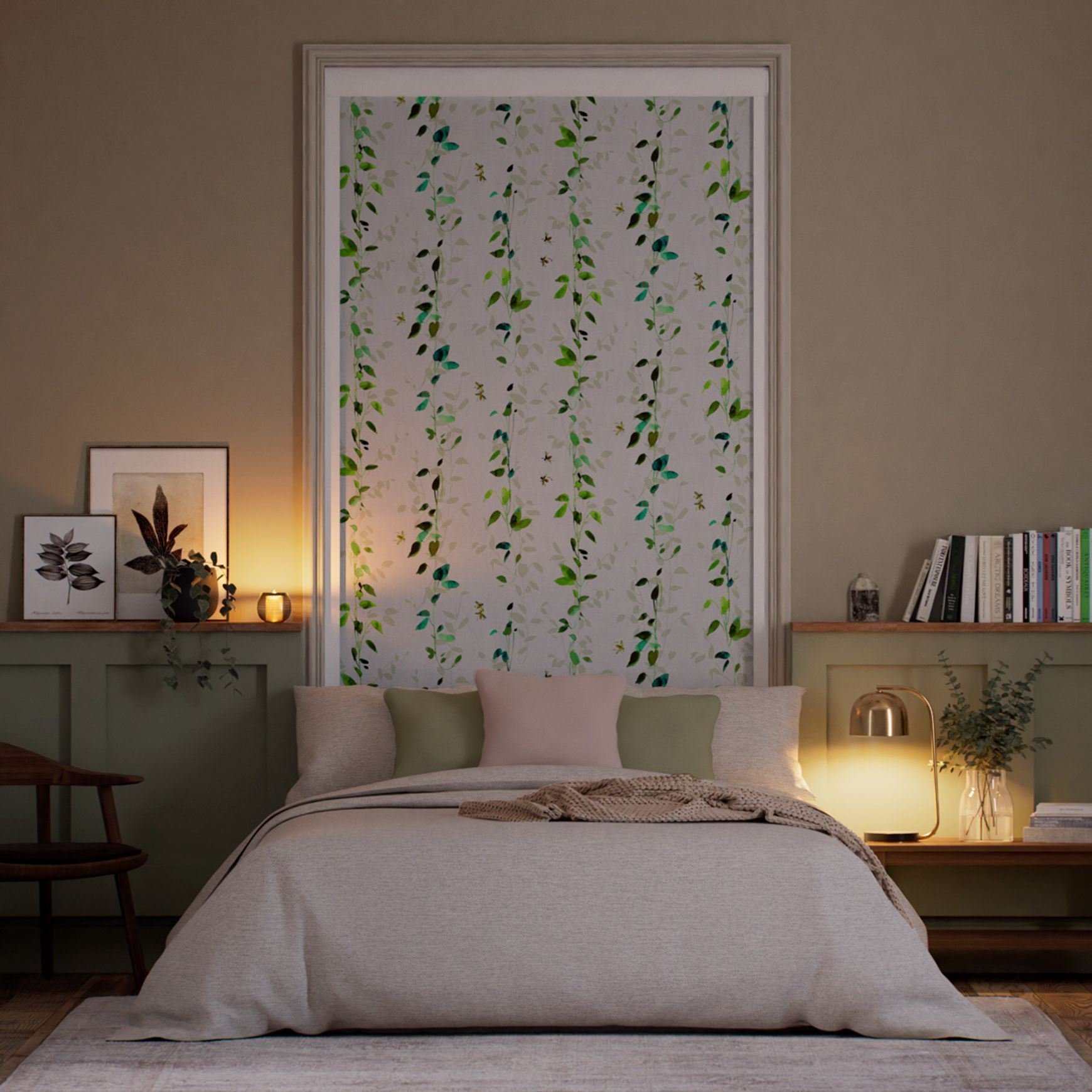 Total Blockout Secret Garden | Roller Blinds