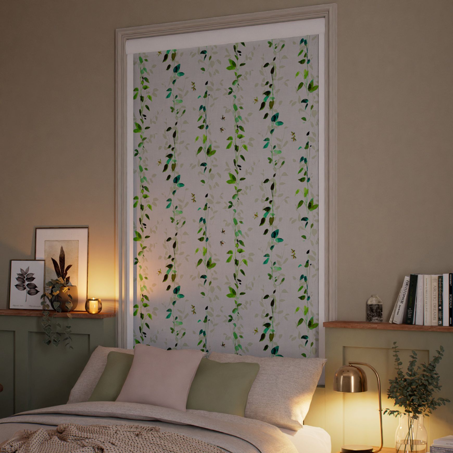 Total Blockout Secret Garden | Roller Blinds