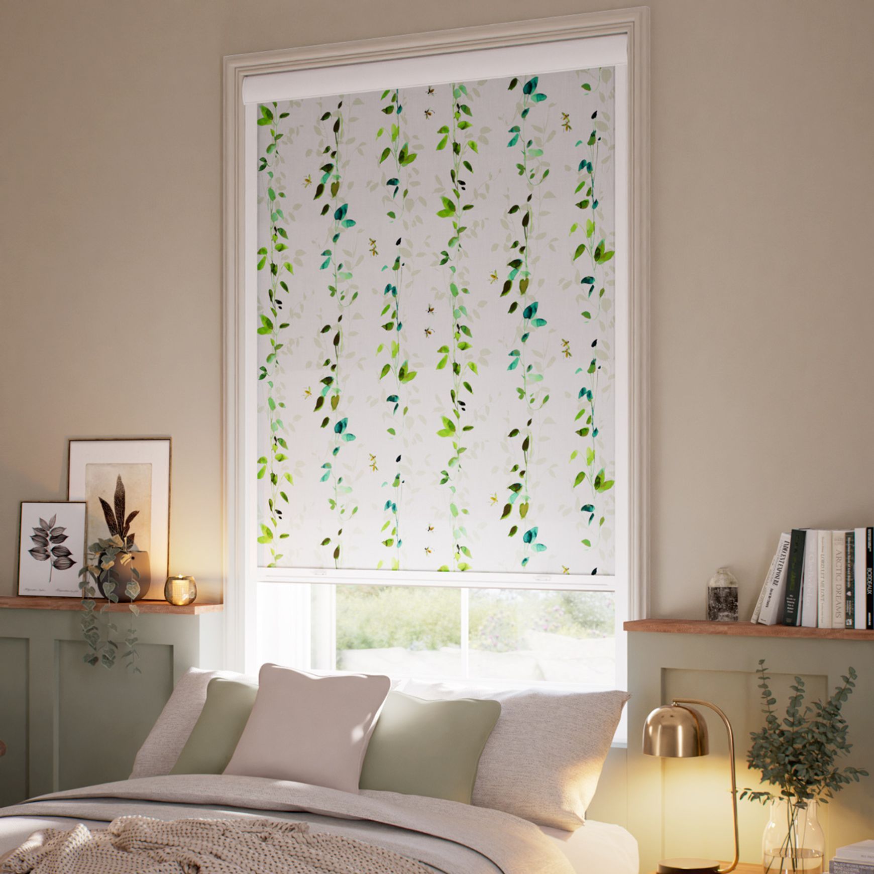 Total Blockout Secret Garden | Roller Blinds