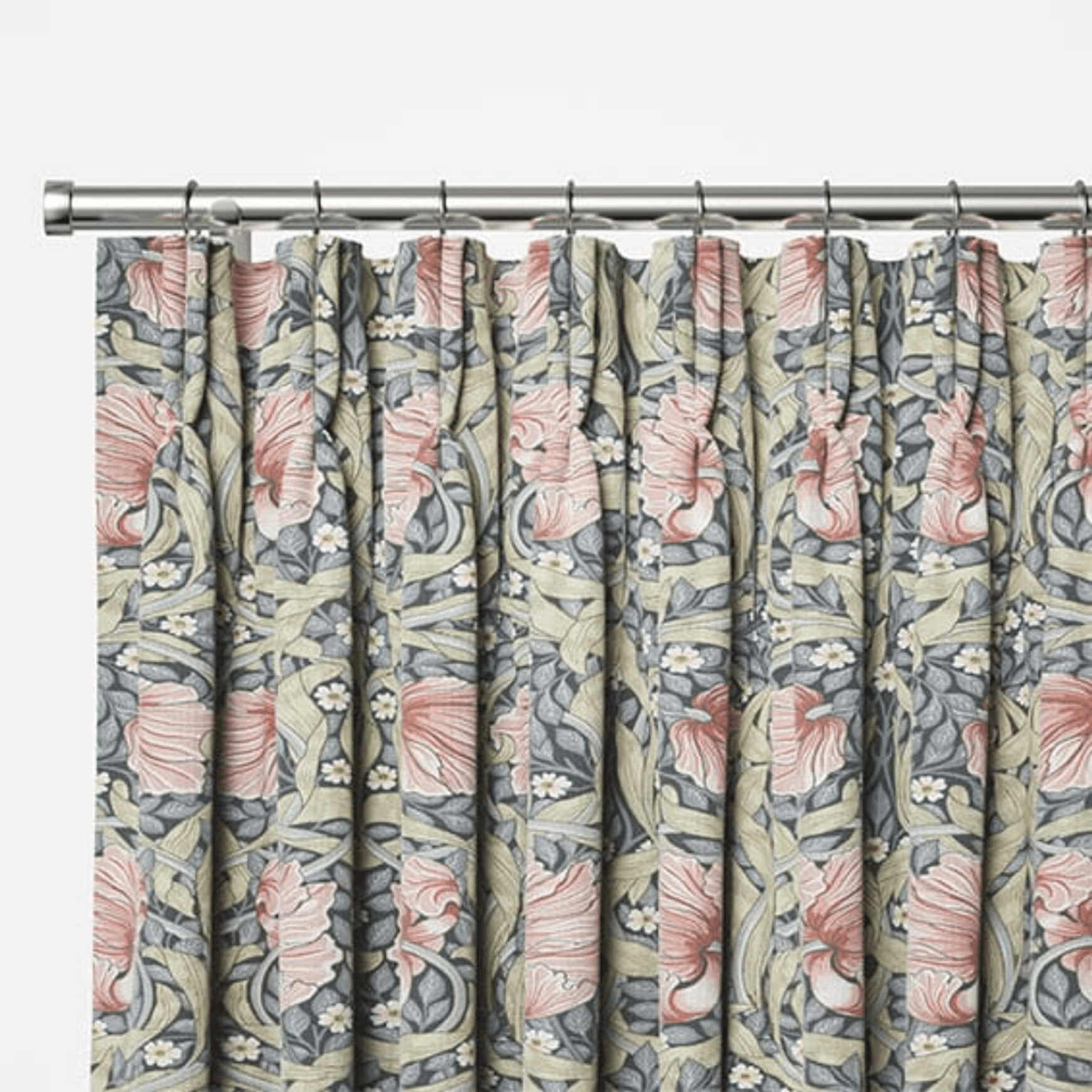 William Morris Pimpernel Blush | Curtains