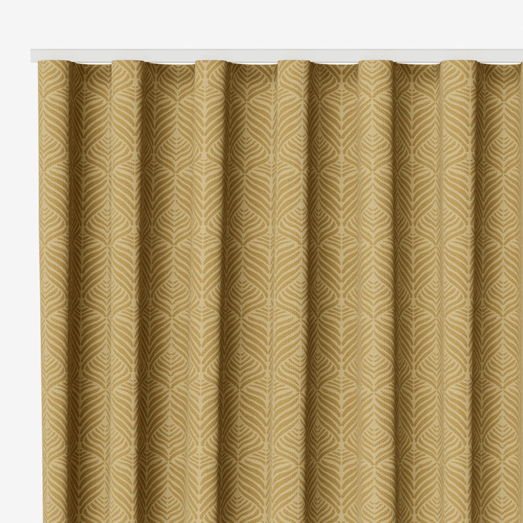 Liberty Quill Feather Gold | Curtains