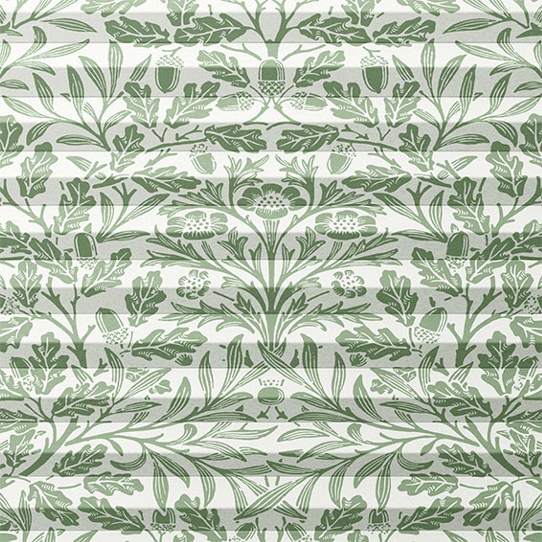 William Morris Acorn Leaf | Honeycomb Blind