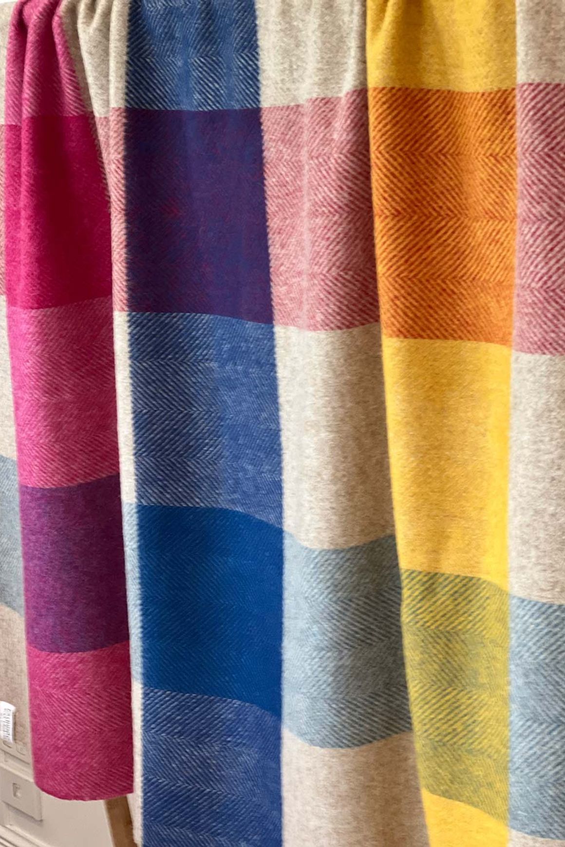 NZ Wool Throw - Harland Multi | 100% Pure Wool