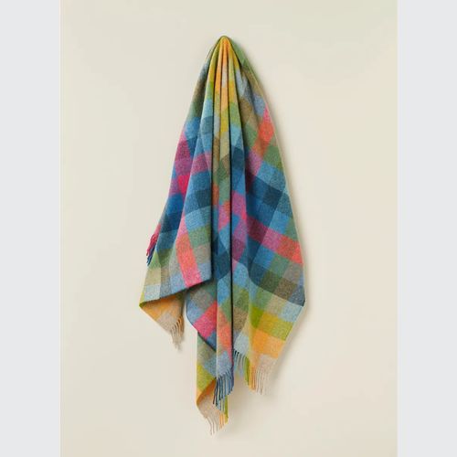 NZ Wool Throw - Harlequin Tutti Frutti | 100% Pure NZ Wool