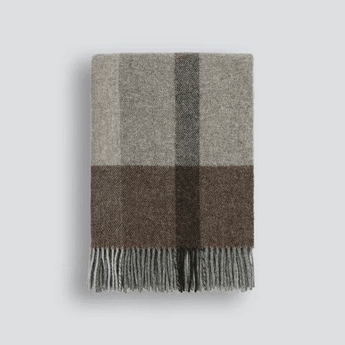 Baya Brunswick Throw - Bracken | Pure NZ Wool