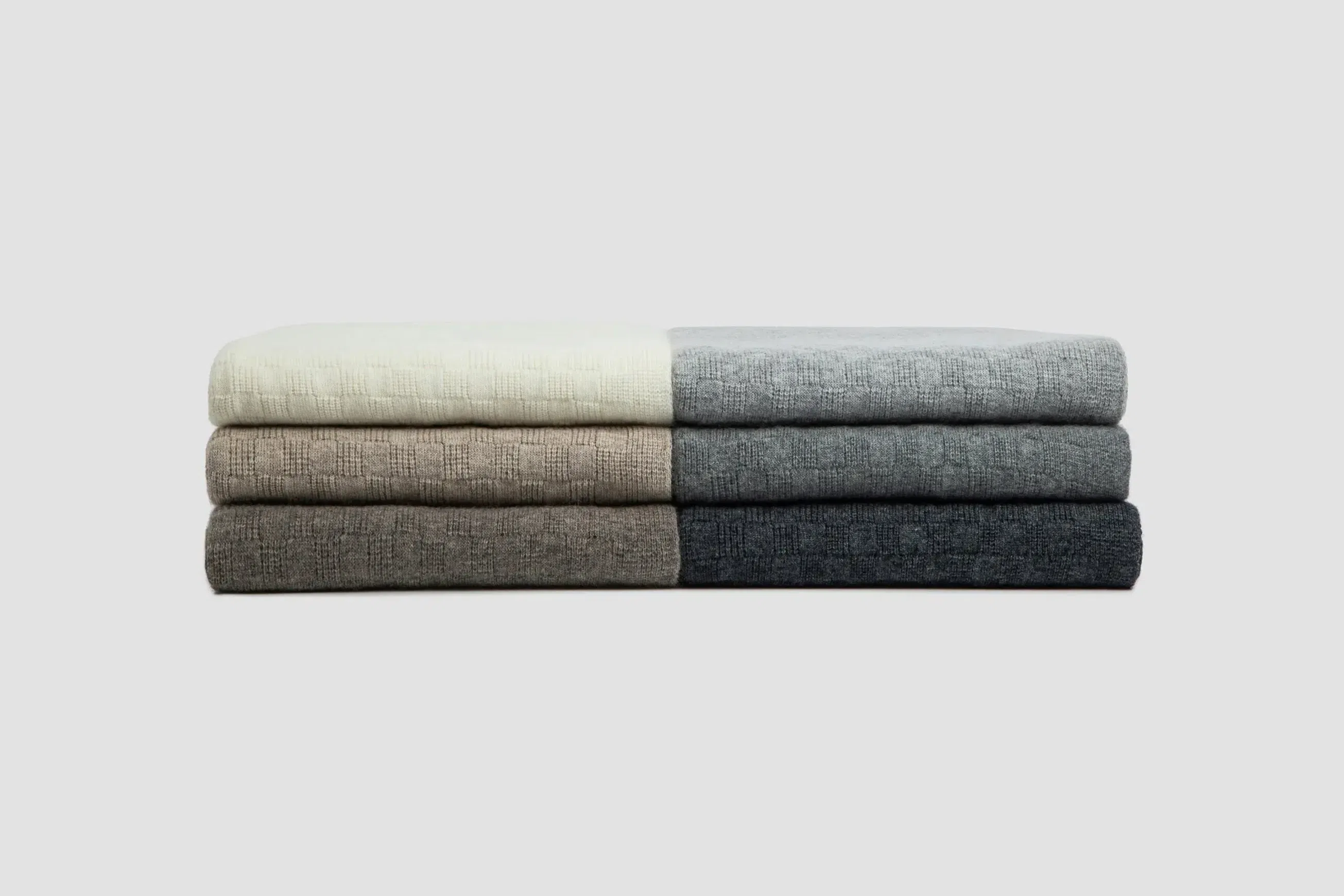Light Box Angora & Merino Wool Throws