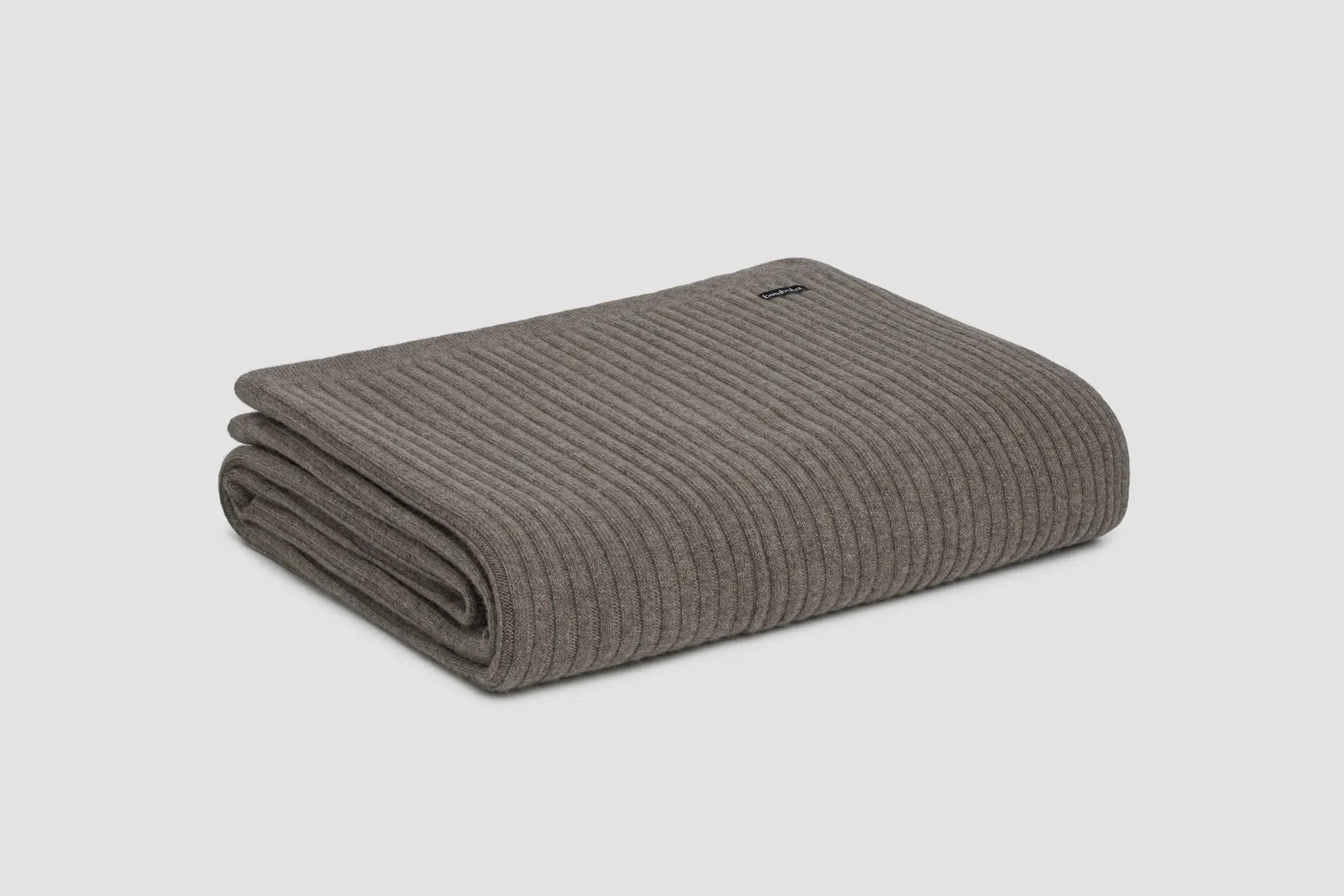 Wide Rib Angora & Merino Wool Blankets