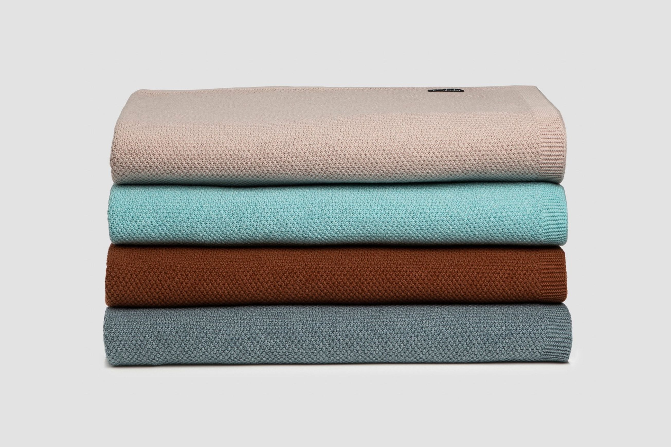 Moss Stitch Cotton Throws