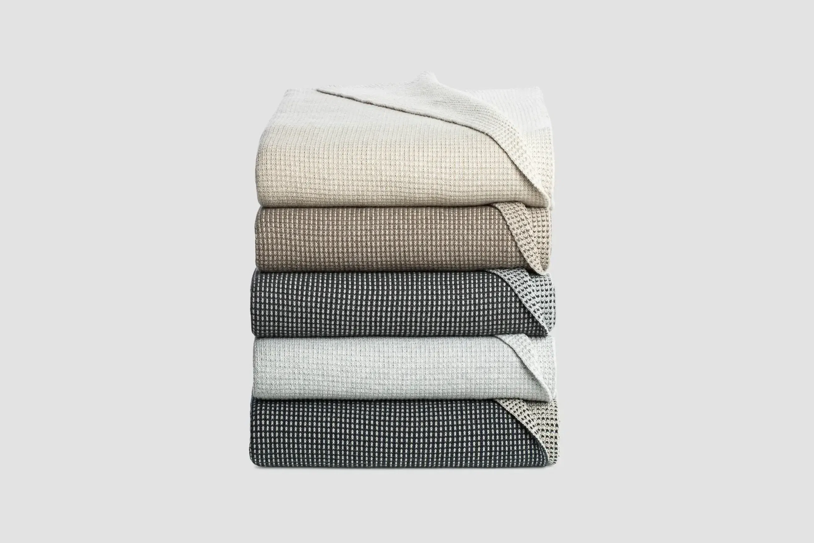 Reversible Box Knitted Weighted Blankets