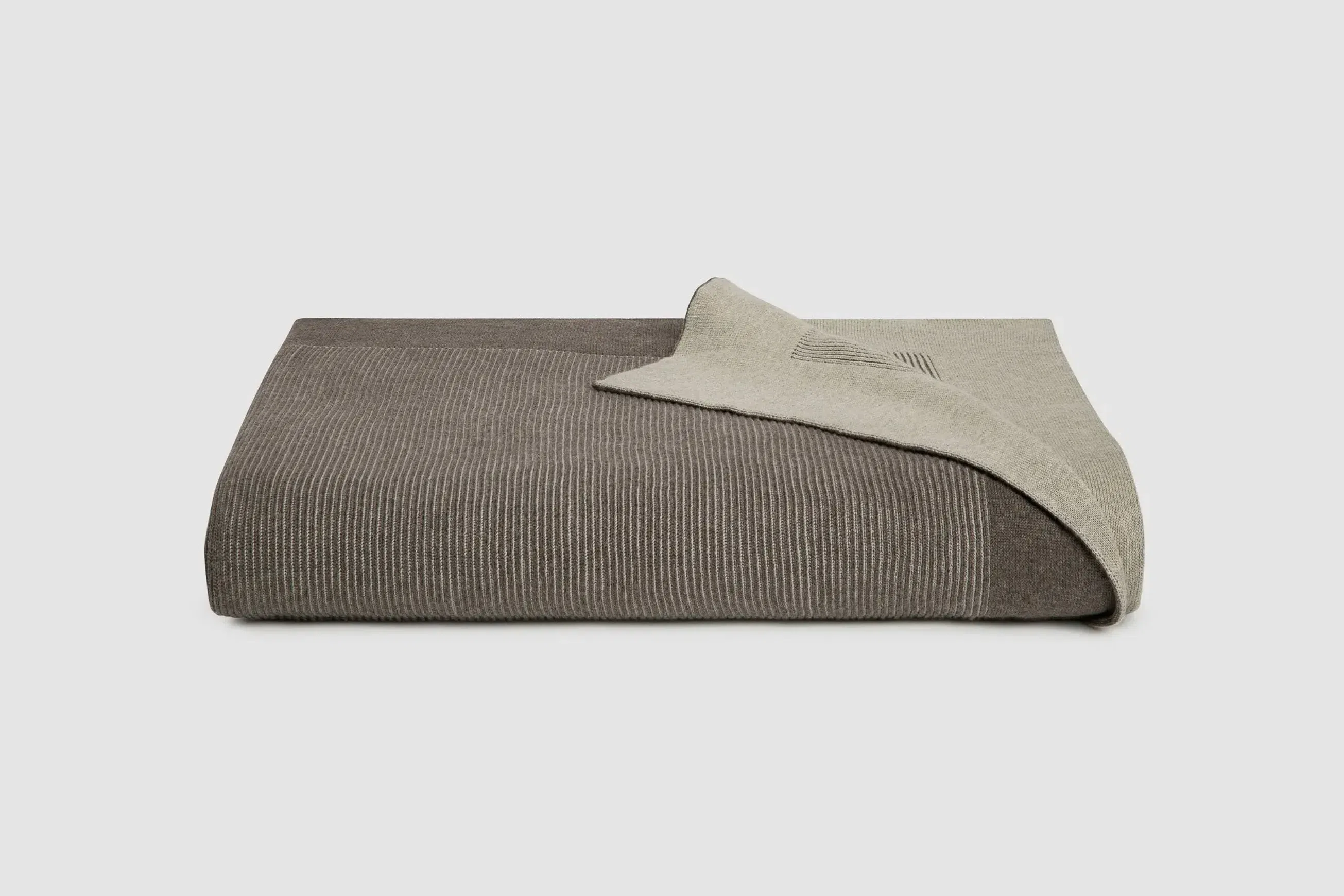 Reversible Rib Cotton Throws