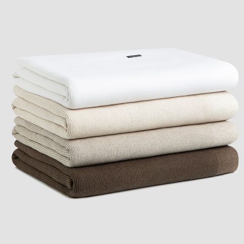 Rib Cotton Throws