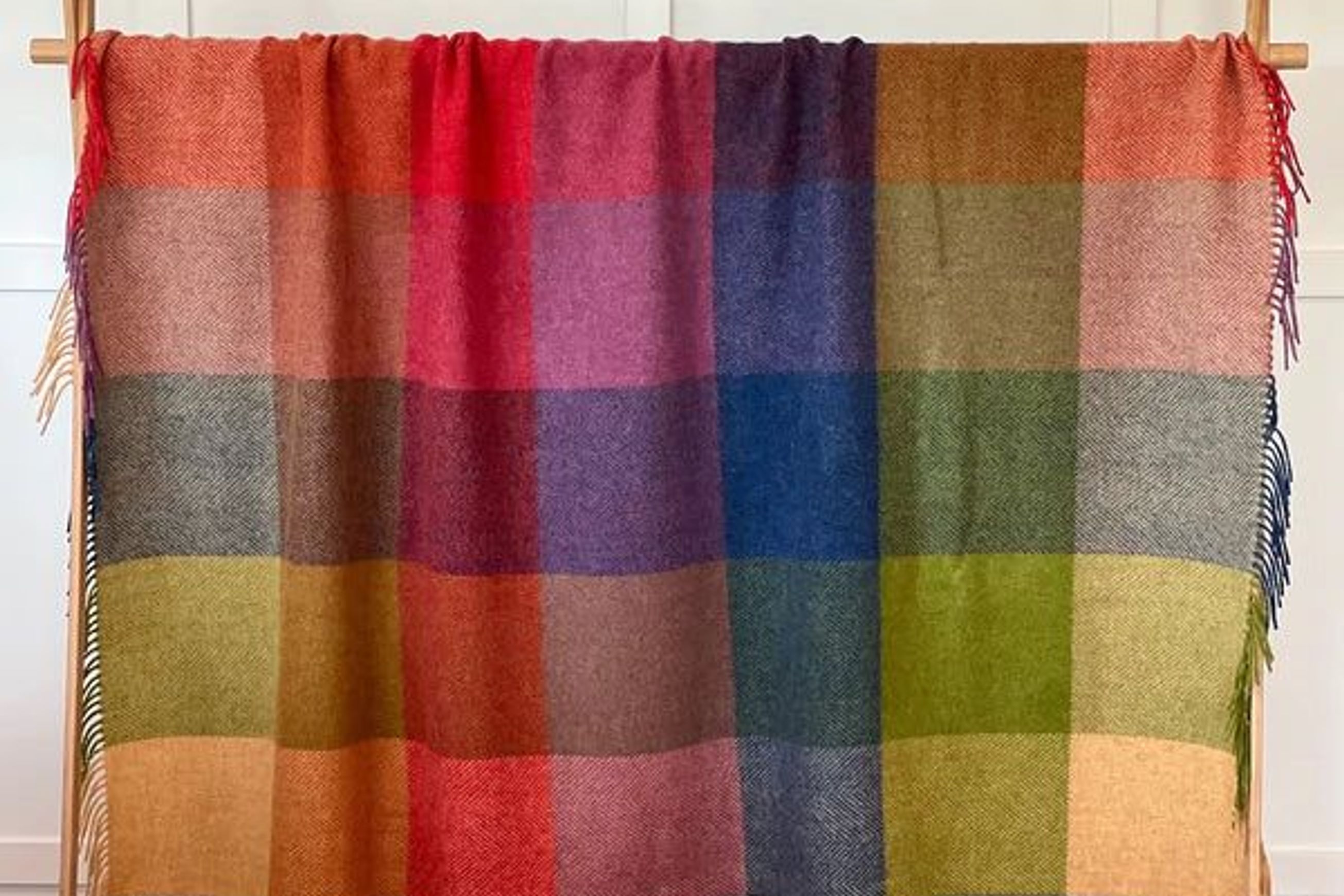 NZ Wool Throw - Harland Sunset | 100% Pure Wool