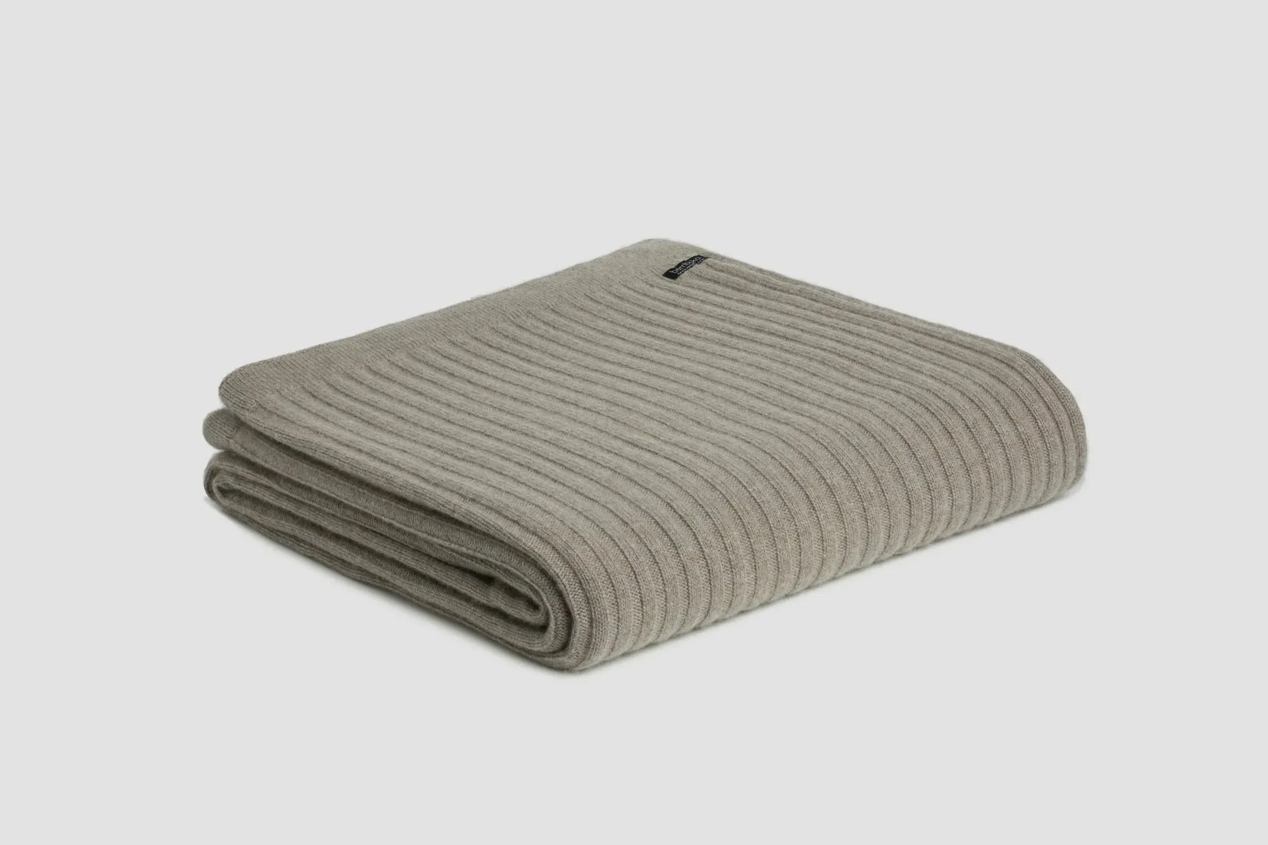 Wide Rib Italian Cashmere Blankets