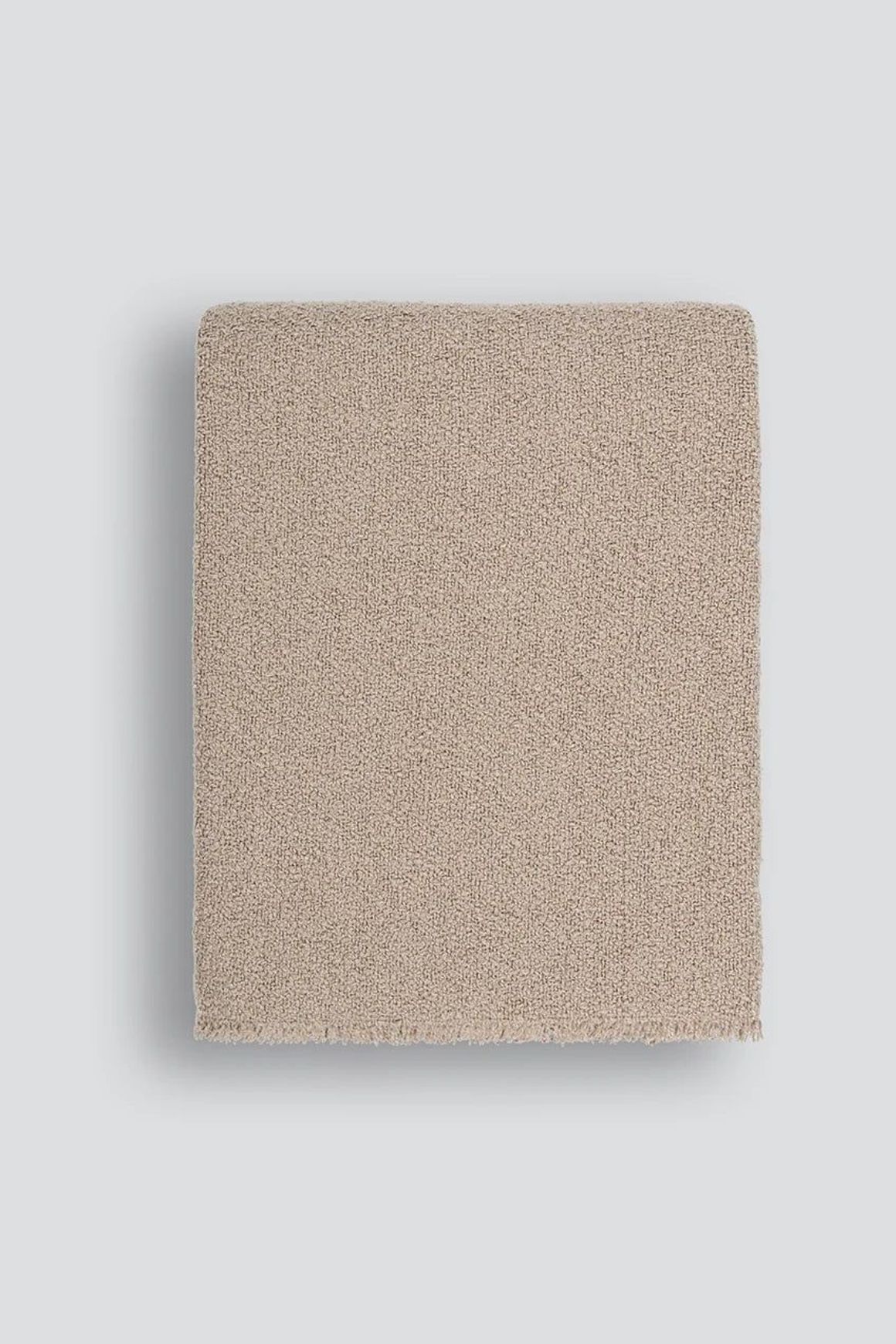 Baya Cromwell Throw - Taupe | Cotton Blend