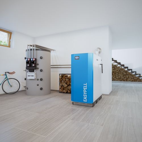 Easy Log Burner Package (Wood Log Boiler)