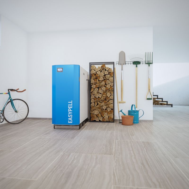 Easy Log Burner Package (Wood Log Boiler)