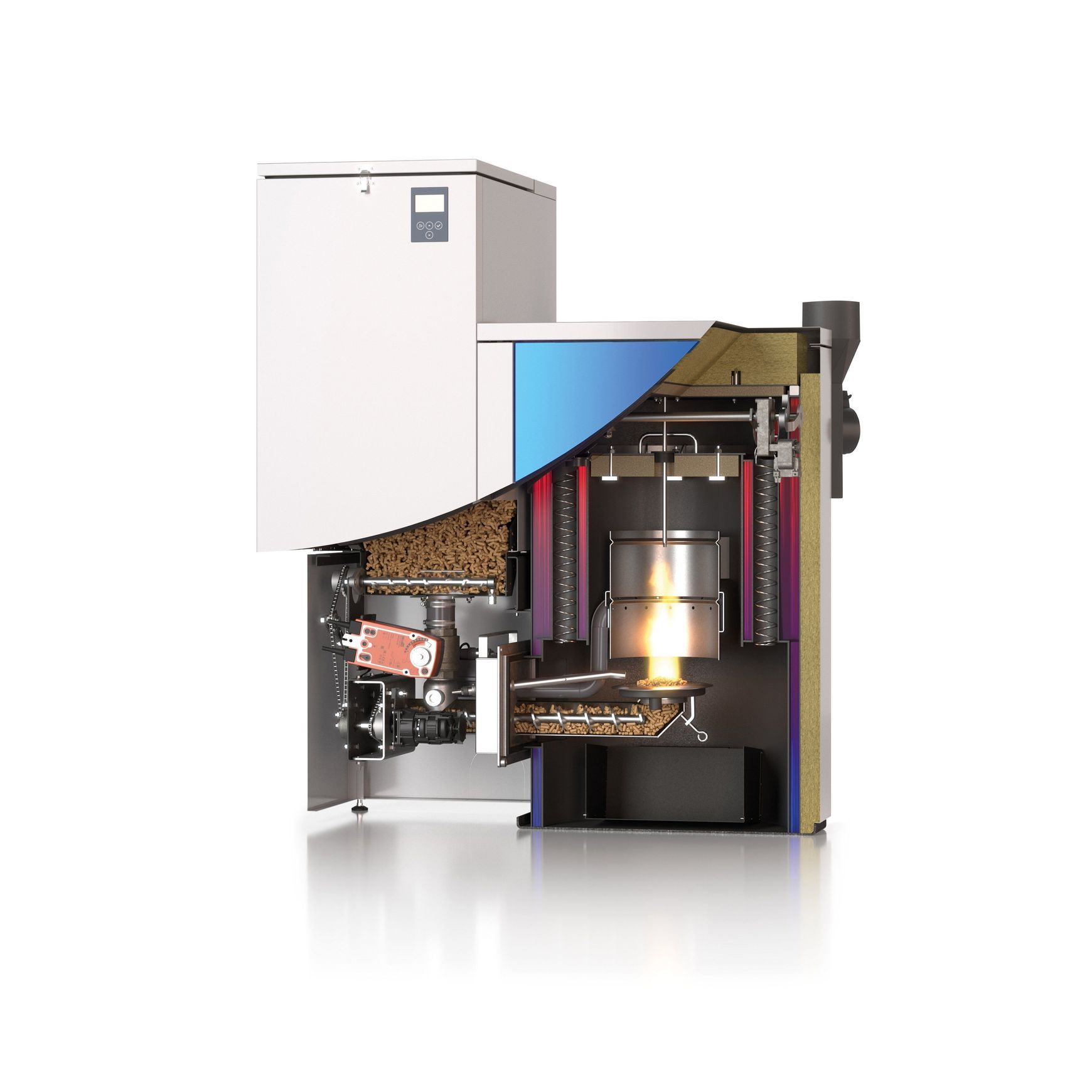 Easypell Pellet Boiler Package (Wood Pellet Boiler)