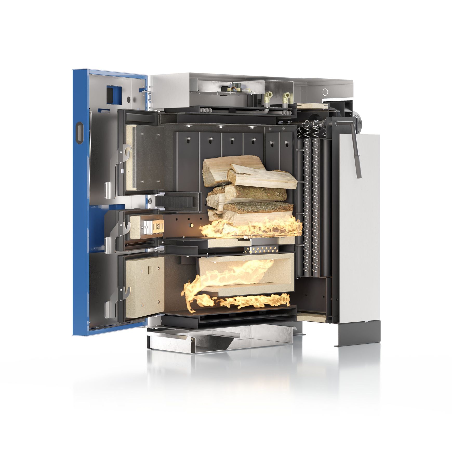 Easypell Log Burner Package (Wood Log Boiler)