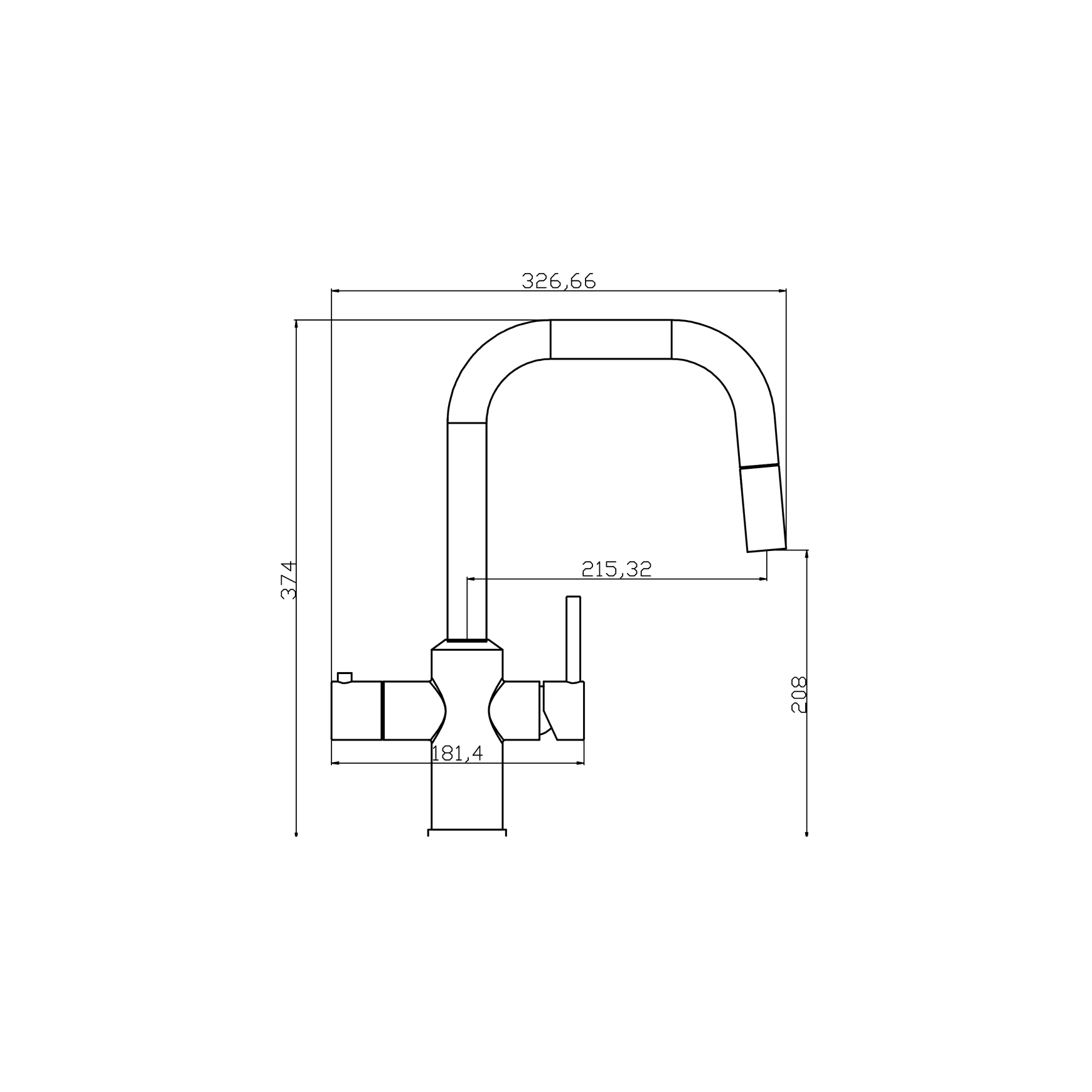 Pienza | Kitchen Tap