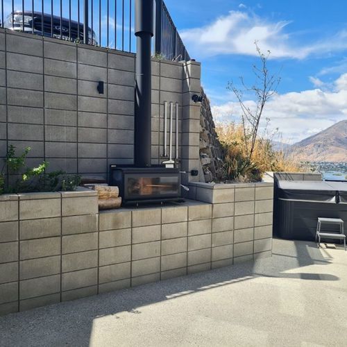 Split face Structural Masonry