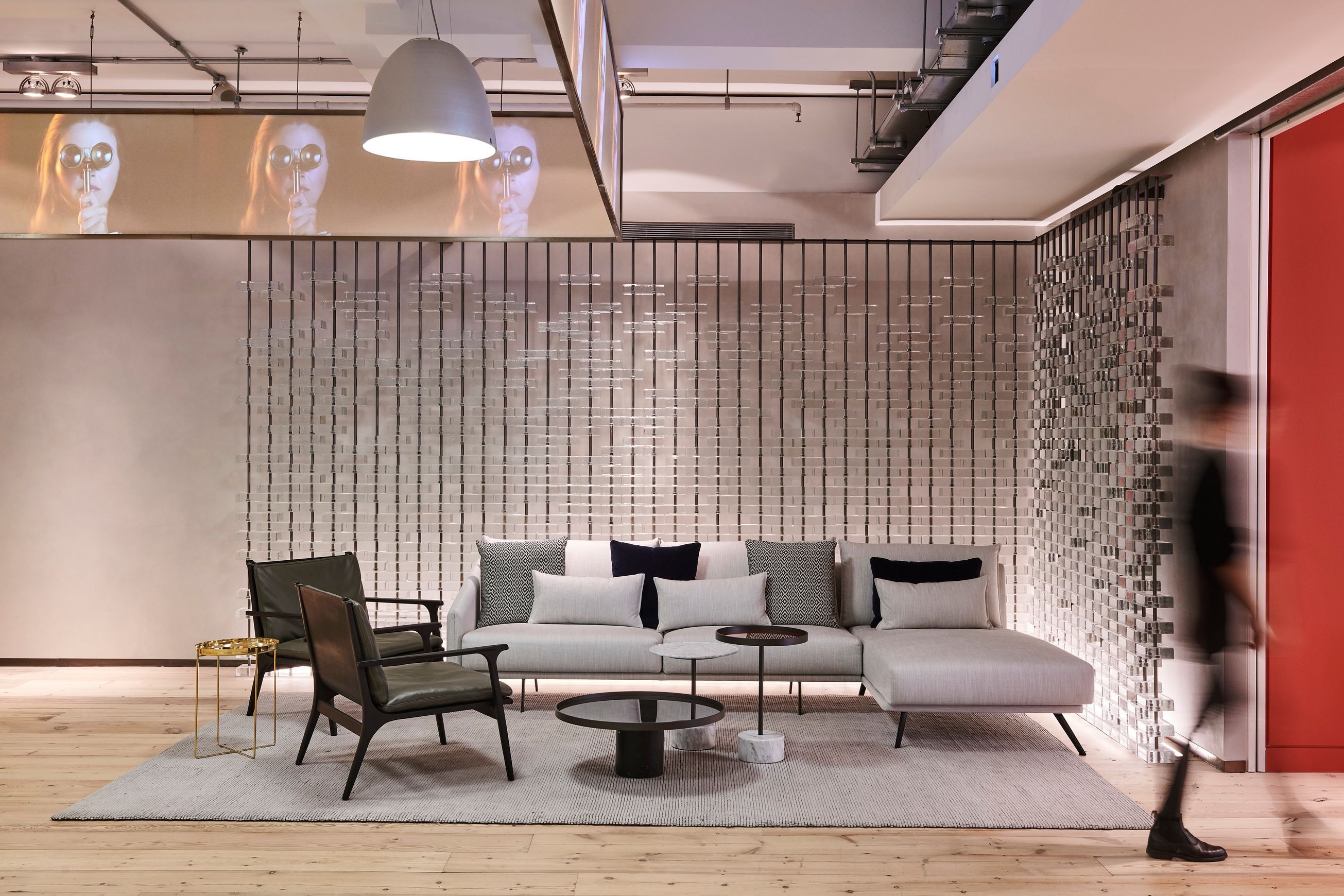Poesia Mottled Cast Glass Bricks