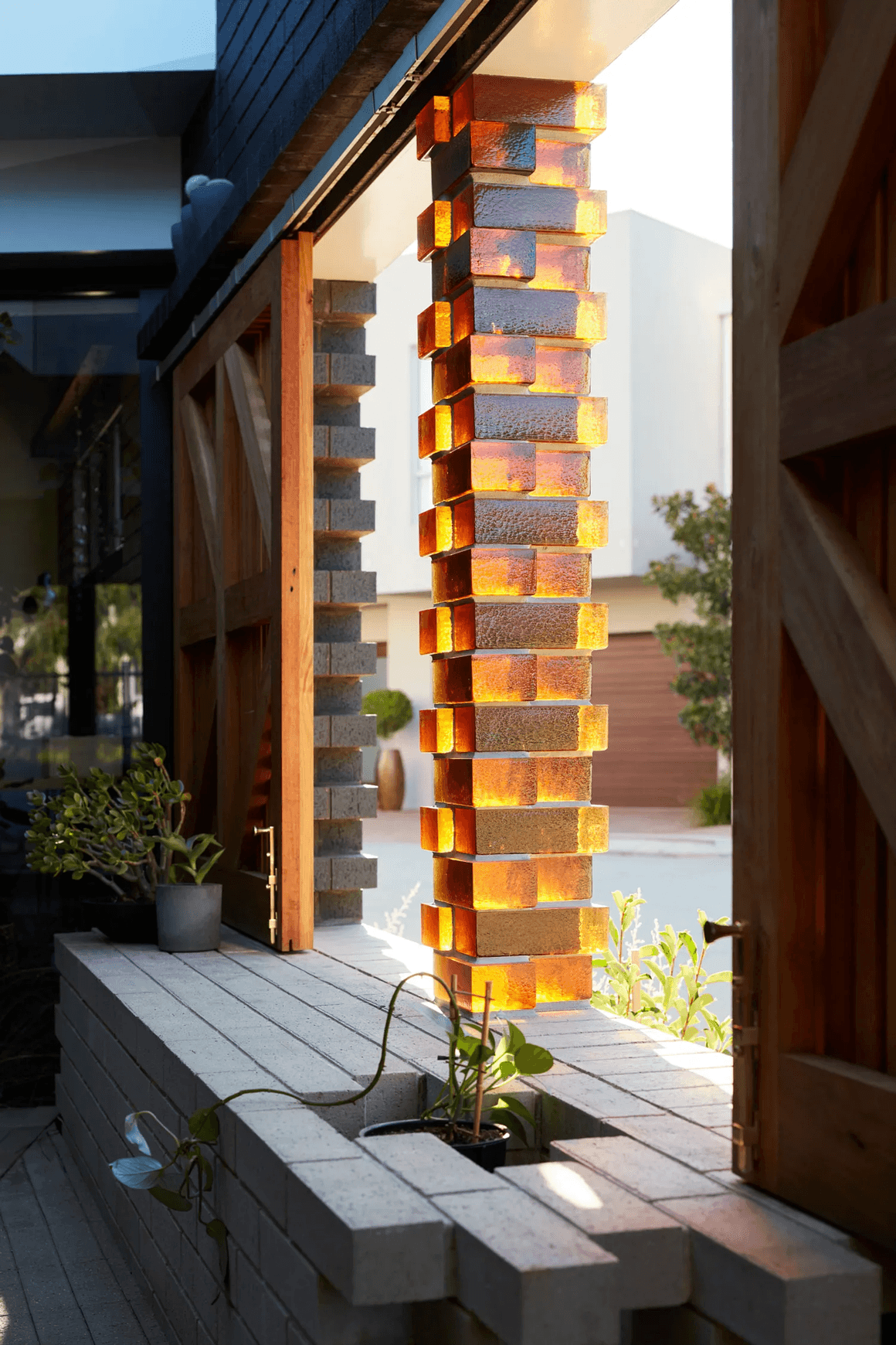 Venetian Glass | Golden Amber