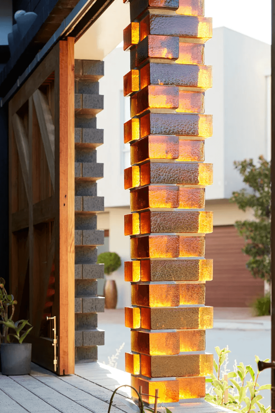 Venetian Glass | Golden Amber