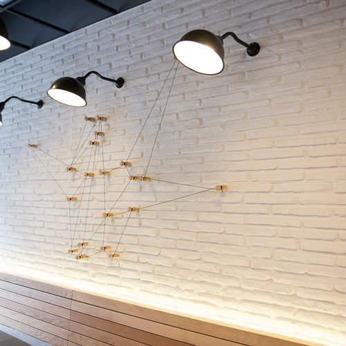Slimline Brick Wall Panels by Muros