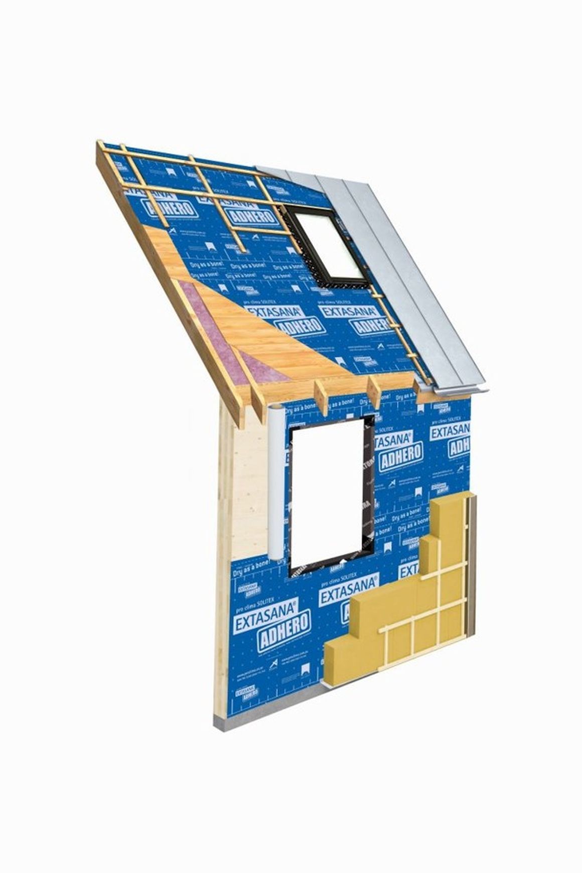 SOLITEX EXTASANA ADHERO® - Peel & Stick Weather Barrier