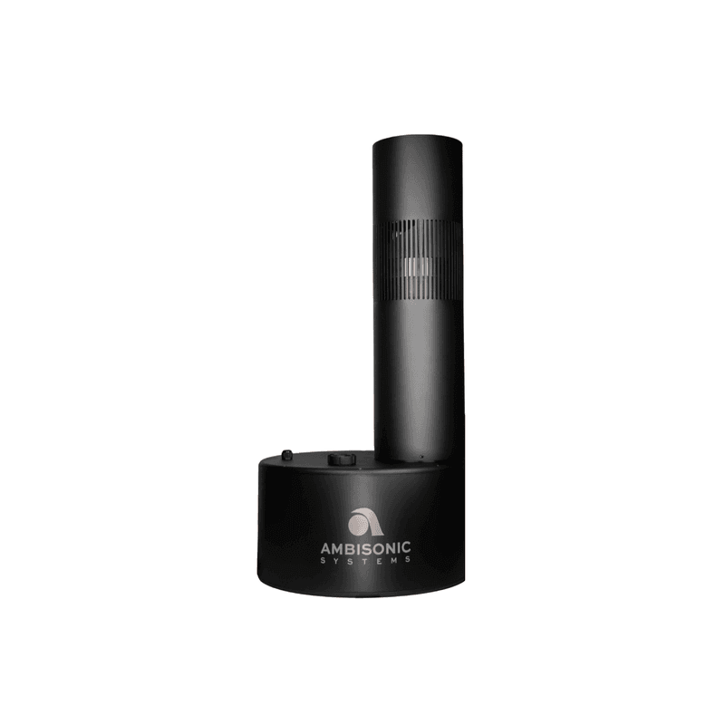 Ambisonic 10" Bollard Round Black Speaker