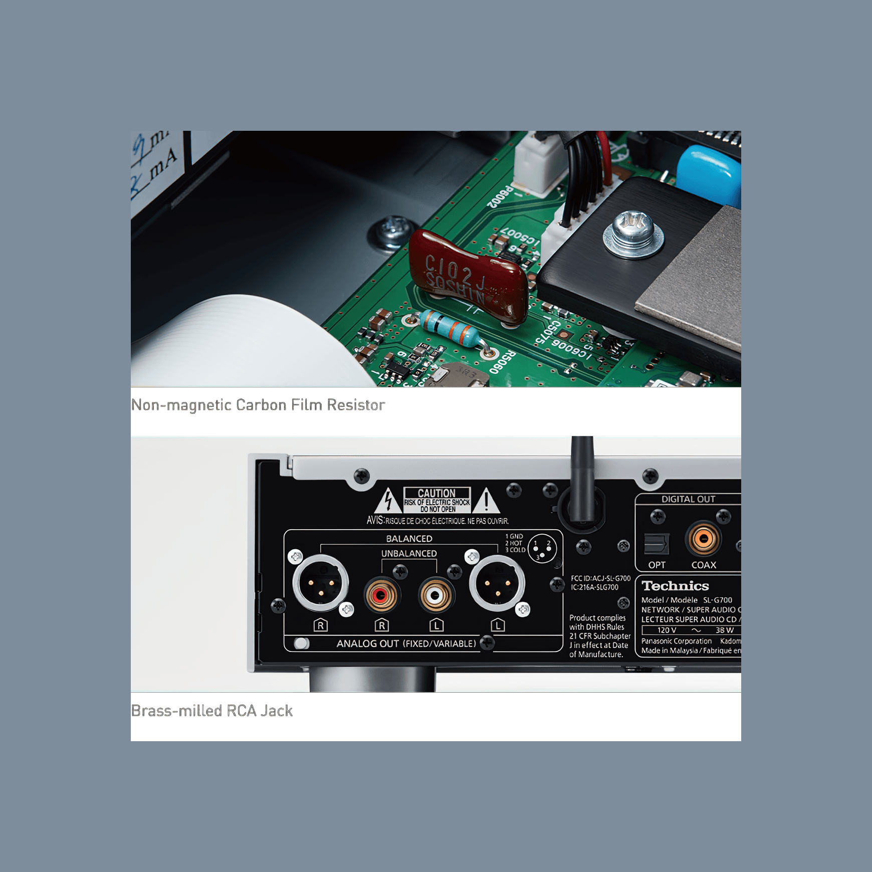 Technics Grand Class SL-G700 Digital Player