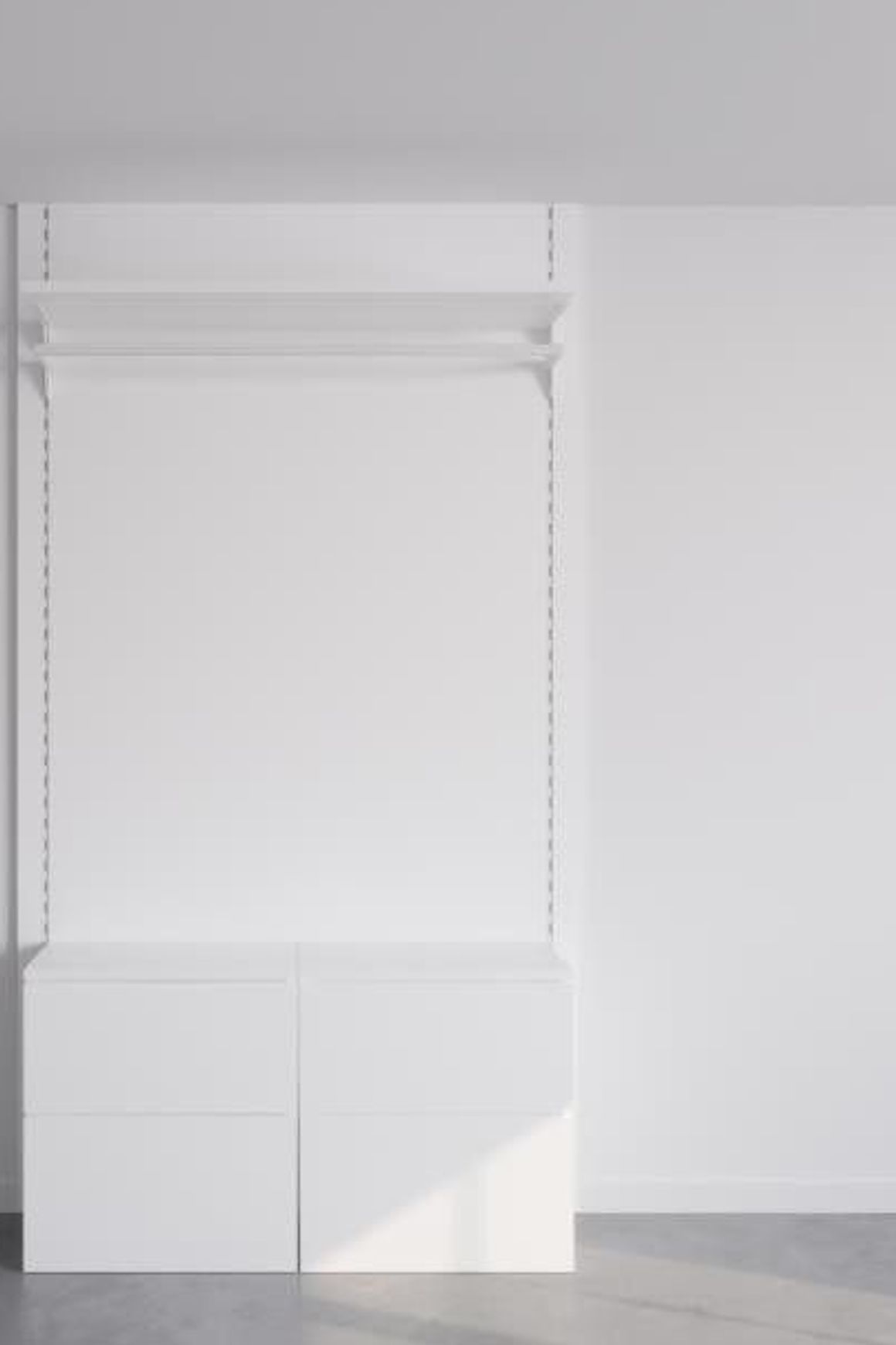The Simple Shirt | Concealed Kitset Wardrobe