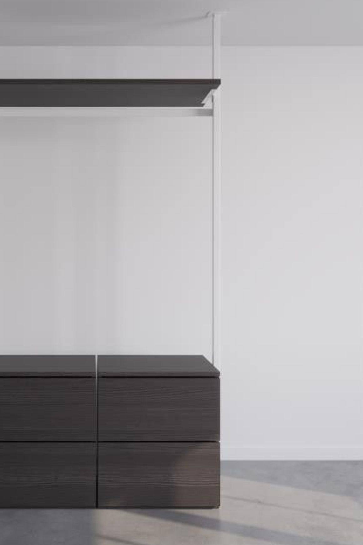 The Luxe Cashmere | Ceiling Fixed Wardrobe
