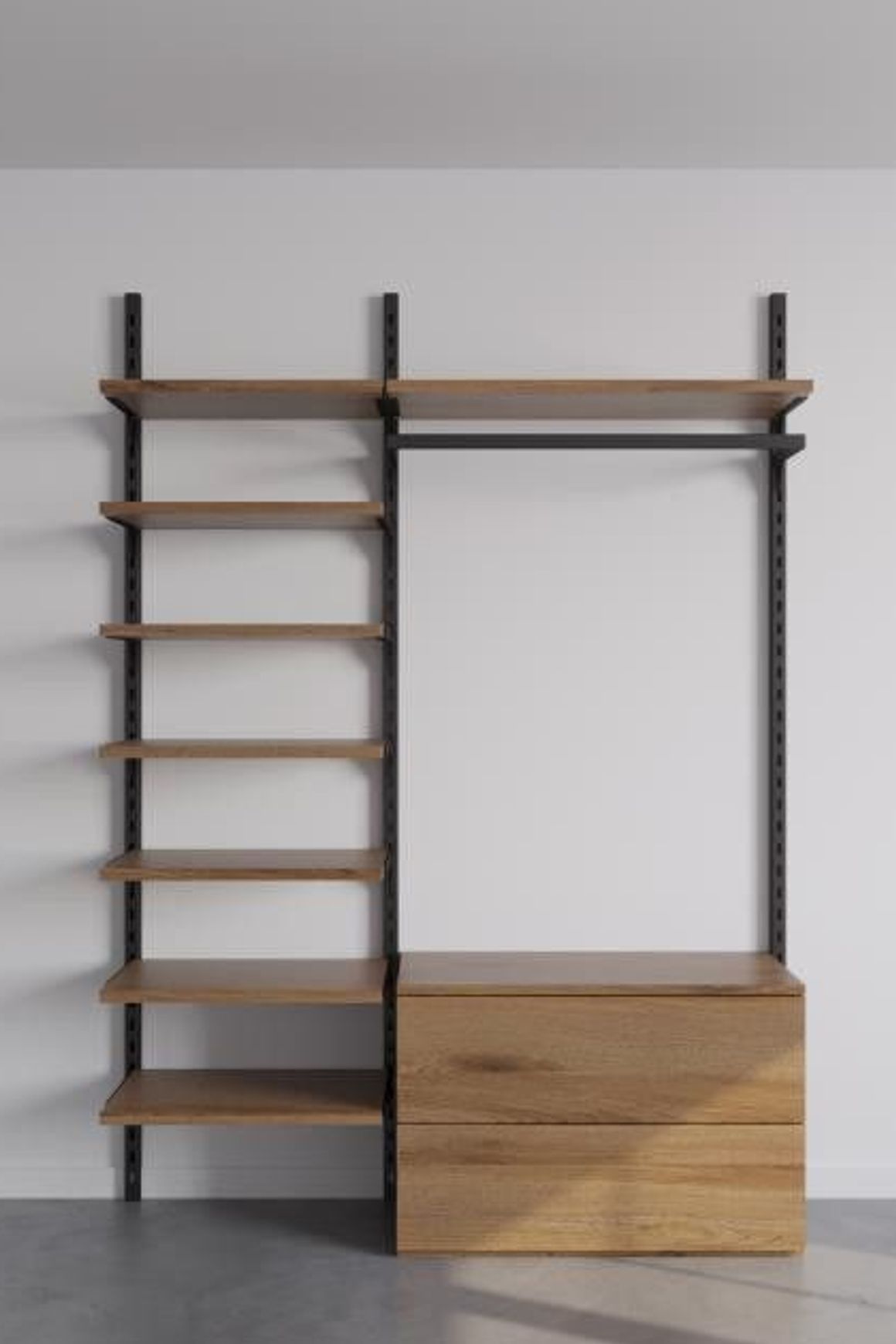 The Simple Tank | Wall Fixed Wardrobe