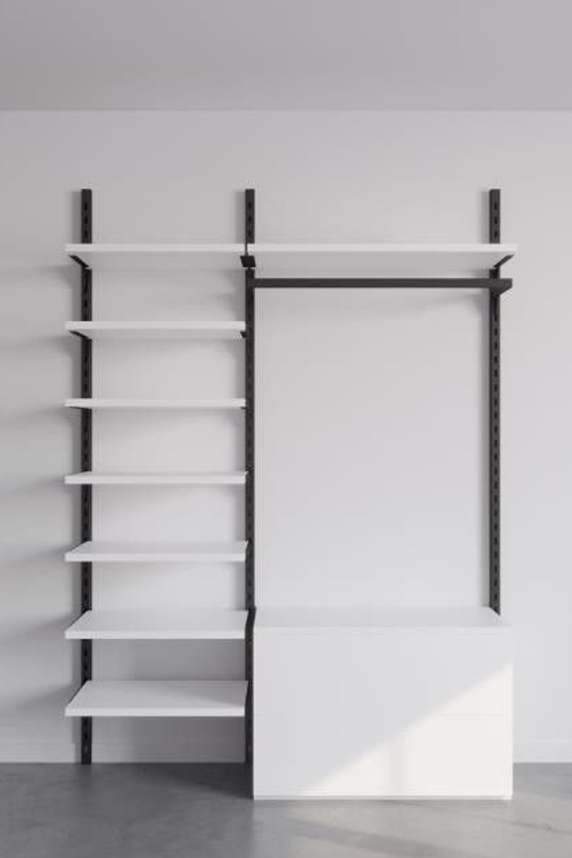 The Simple Tank | Wall Fixed Wardrobe