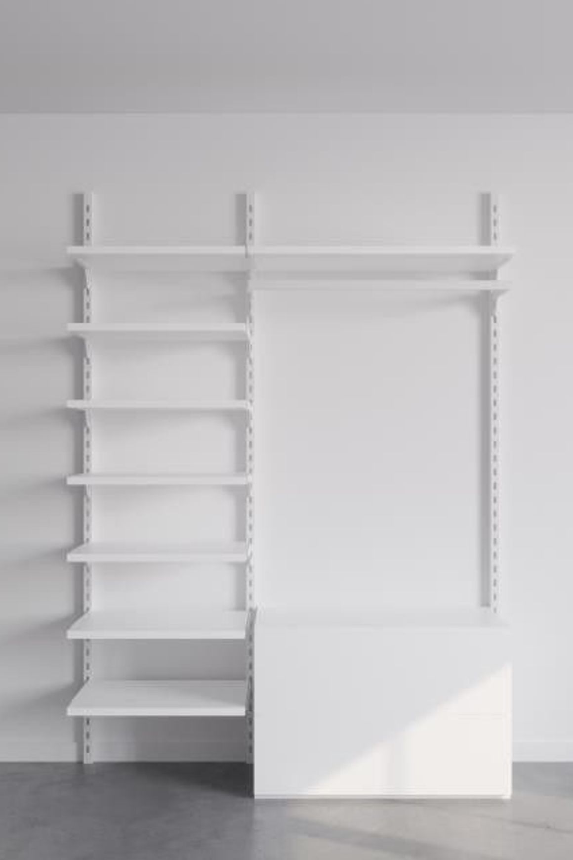 The Simple Tank | Wall Fixed Wardrobe
