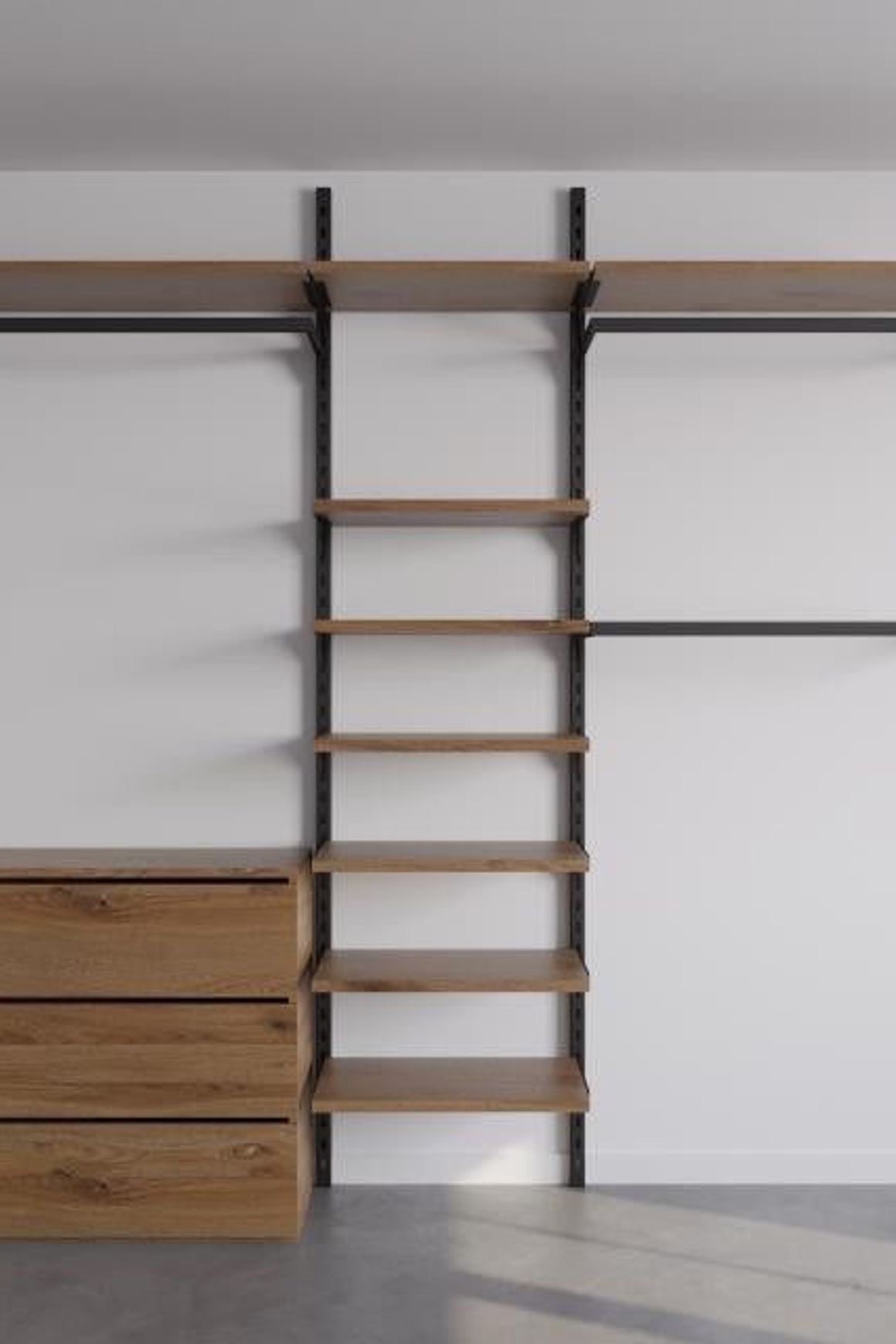 The Chunky Loafers | Wall Fixed Wardrobe