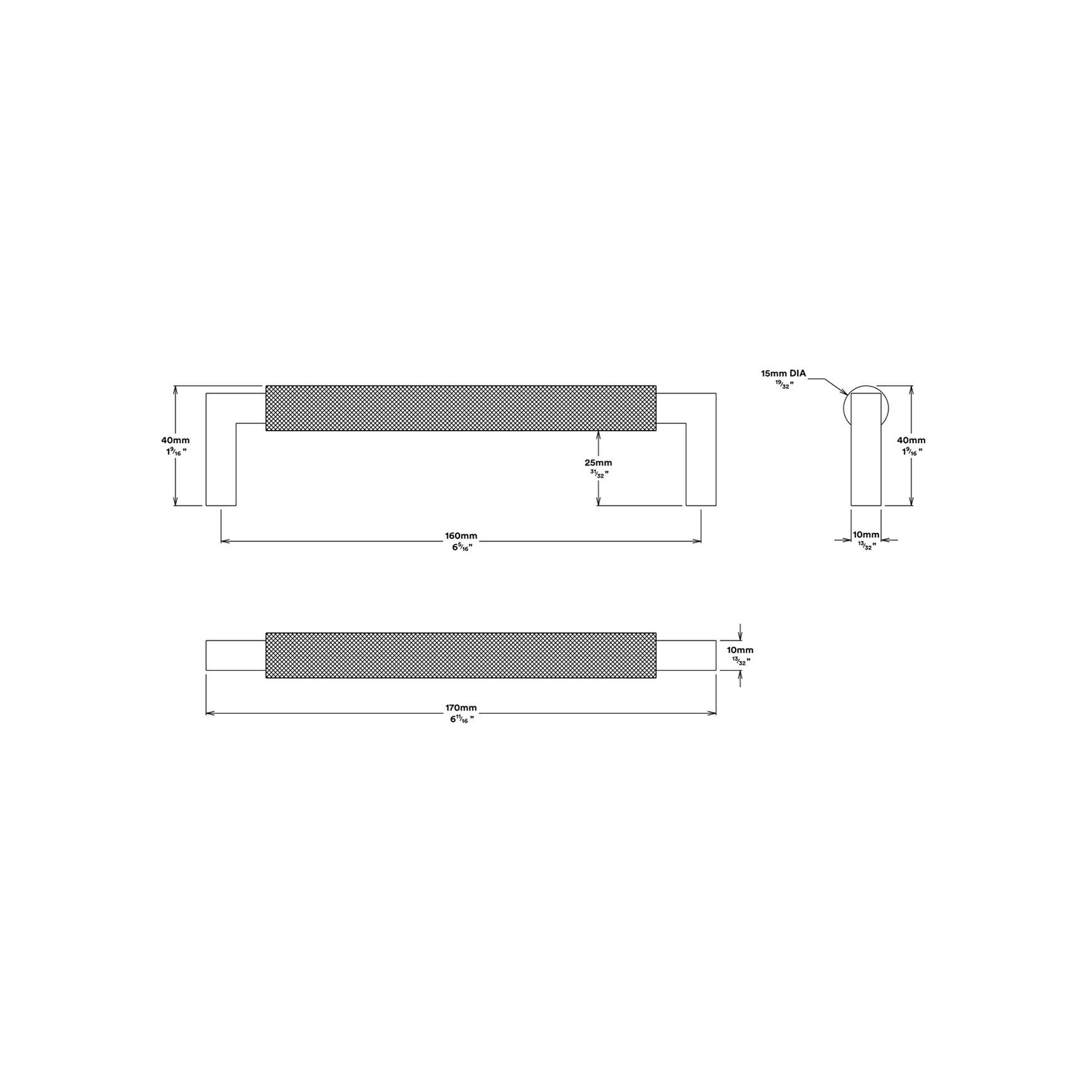 Iver Brunswick Cabinet Pull Handle