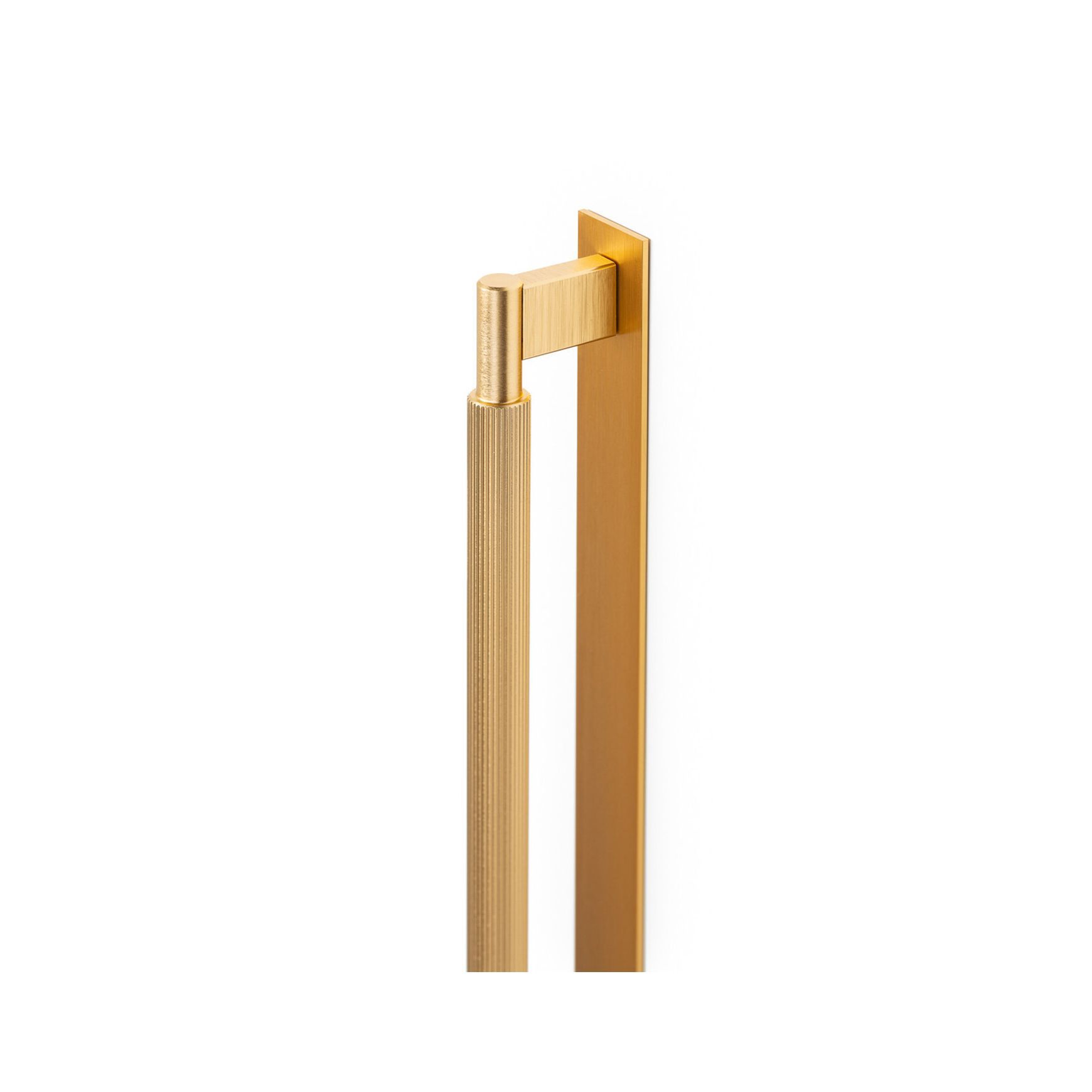 Momo Arpa Cabinet D Handle and Backplate